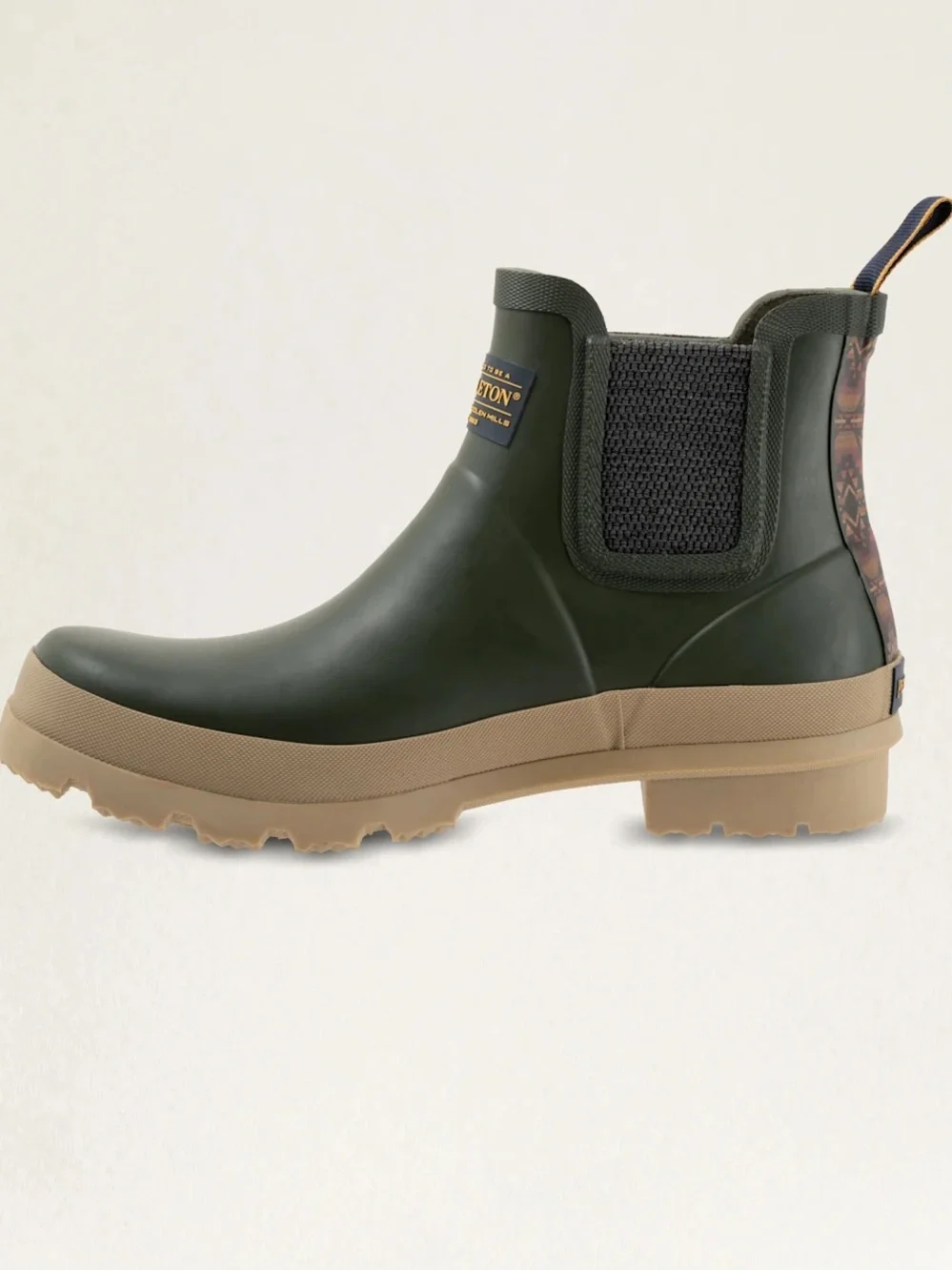 Pendleton Harding Chelsea Trapper Peak Rain Boots Waterproof Green Mens Size 12